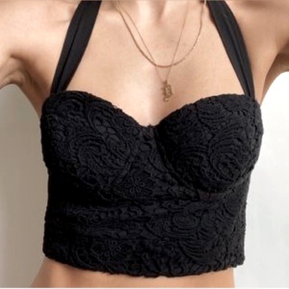 Guess by Marciano size 0 lace bustier - Picture 3 of 15